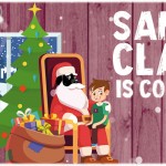Santa Claus visits Number 16 School